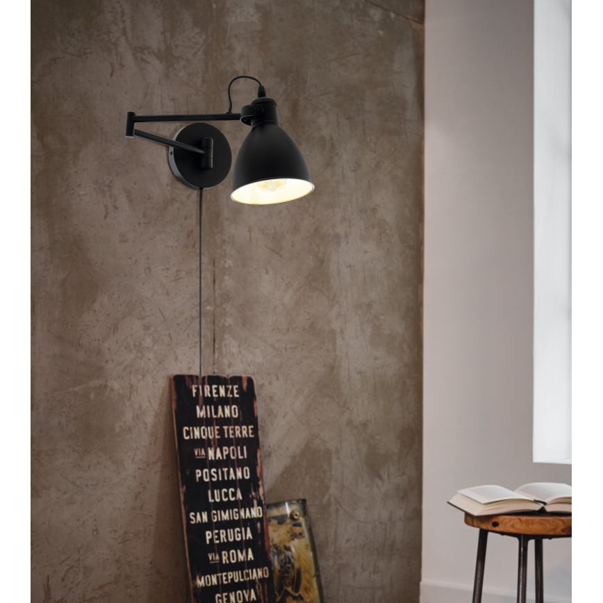 Eglo 97886 - Väggbelysning SAN PERI 1xE27/10W/230V