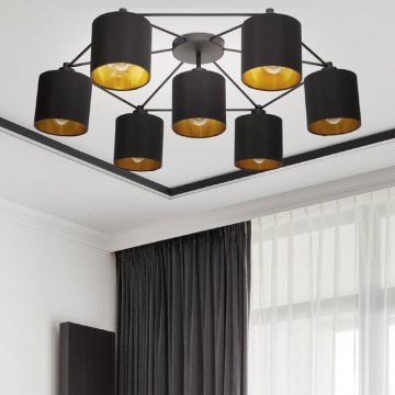 Eglo 97895 - Ljuskrona STAITI 7xE27/40W/230V