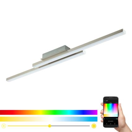 Eglo - LED RGB dimbar plafondlampa FRAIOLI-C LED/34W/230V
