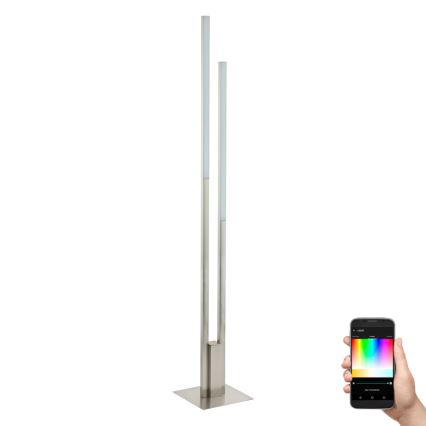 Eglo - LED RGB Dimbara golvlampa FRAIOLI-C 2xLED/17W/230V