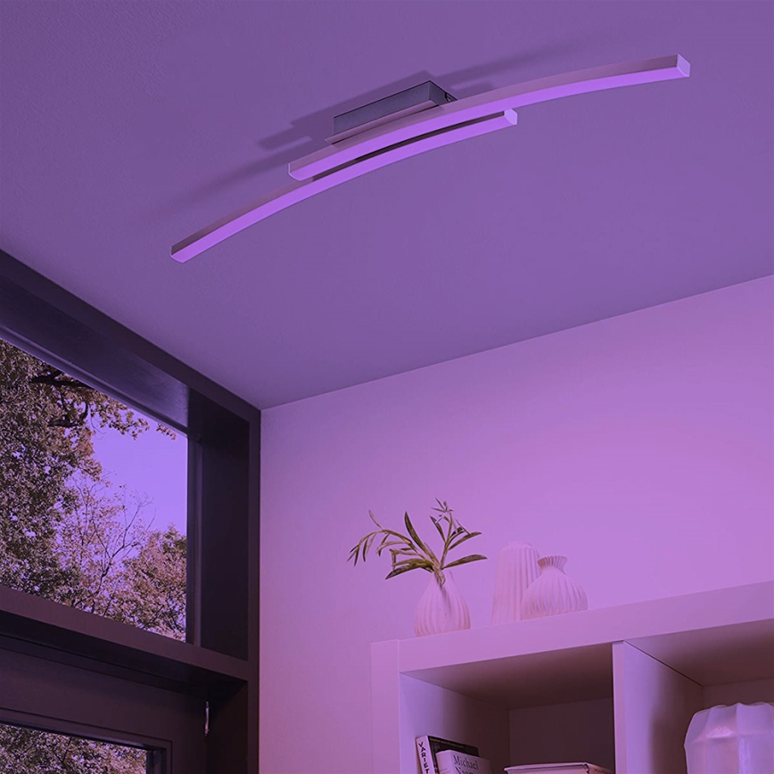 Eglo 97909 - LED RGB dimbar ytmonterad taklampa FRAIOLI-C LED/34W/230V