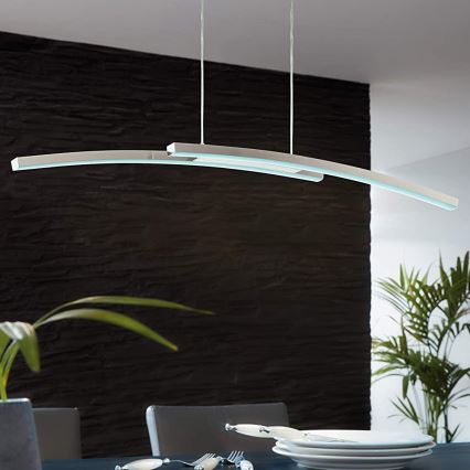 Eglo 97911 - LED RGB dimbar pendellampa på vajer FRAIOLI-C LED/34W/230V