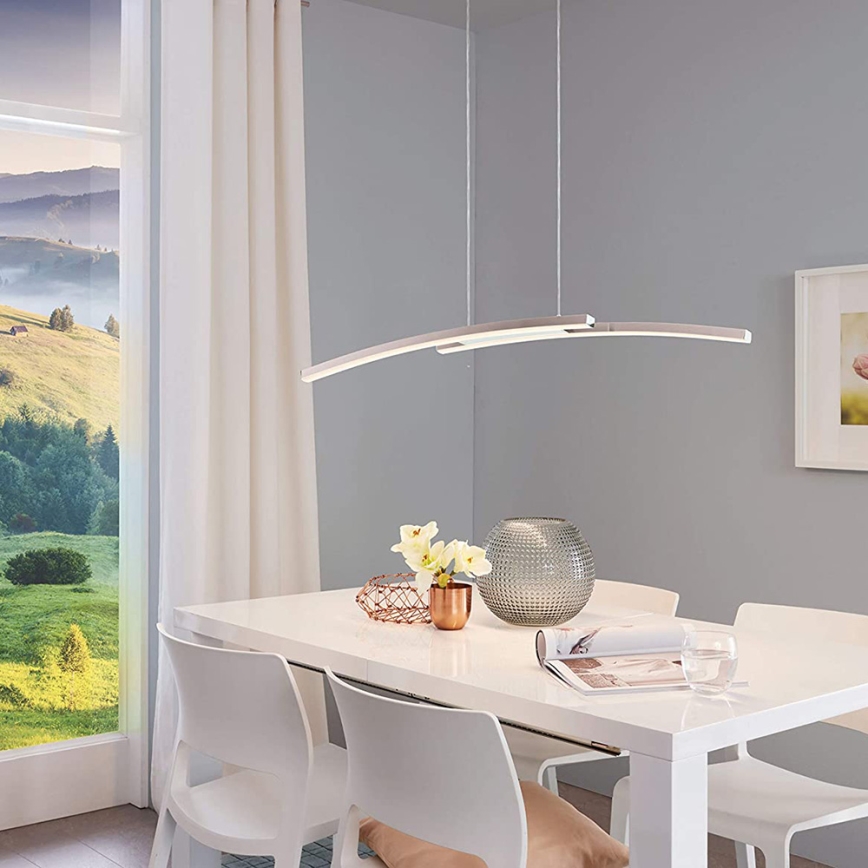 Eglo 97911 - LED RGB dimbar pendellampa på vajer FRAIOLI-C LED/34W/230V