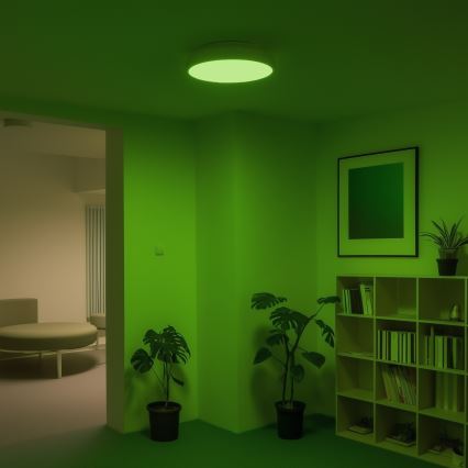 Eglo 98045 - LED RGB dimbar taklampa RIODEVA-C LED/27W/230V