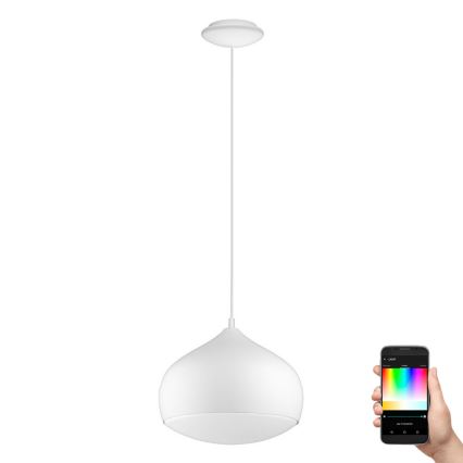 Eglo 98047 - LED RGBW Dimbart pendel på vajer COMBA-C LED/18W/230V
