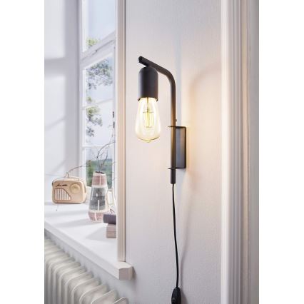 Eglo 98064 - Väggbelysning ADRI 1xE27/60W/230V
