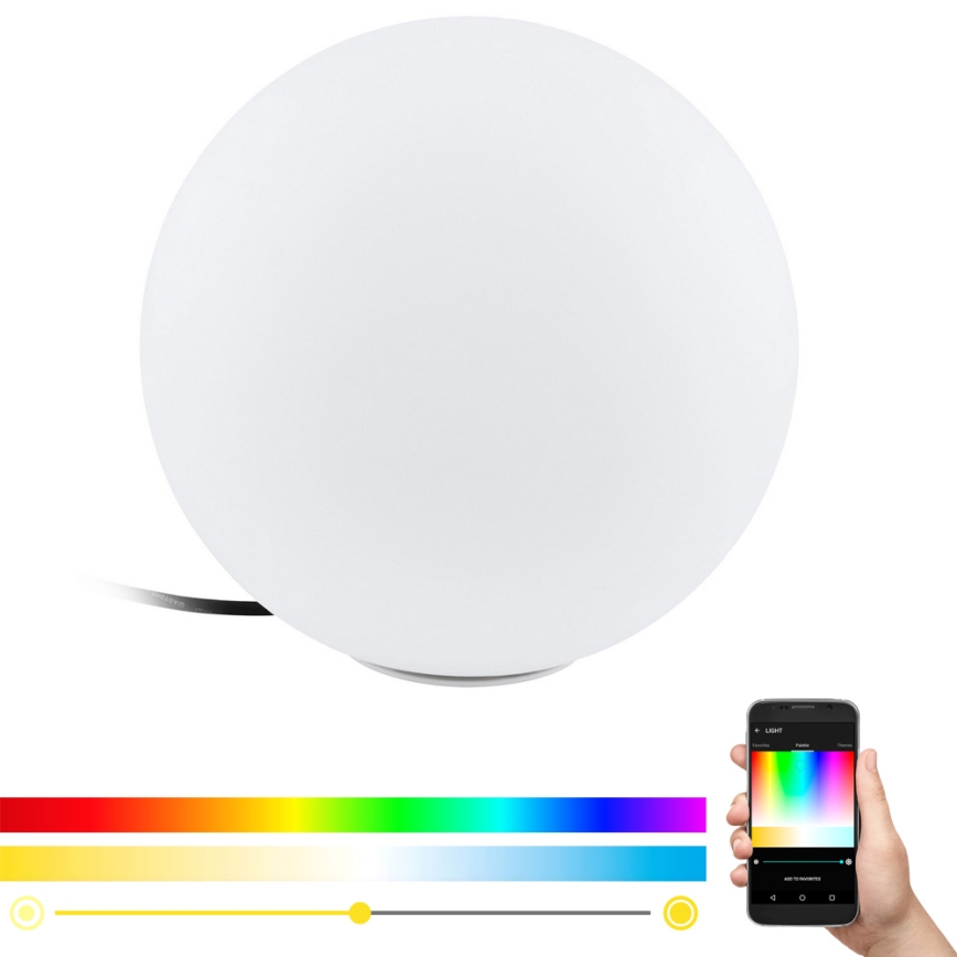 Eglo 98106 - MONTEROLO-C LED-utomhuslampa RGBW, 9 W, 230 V, IP65, Ø 390 mm