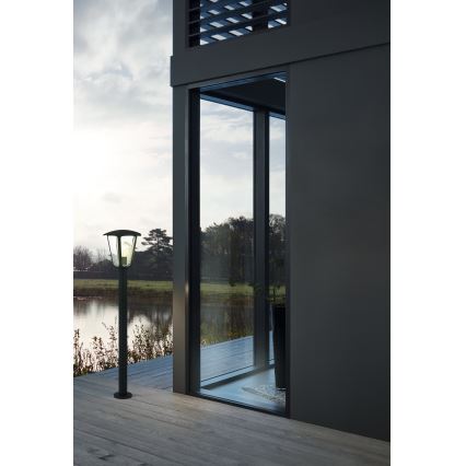 Eglo 98123 - Utomhuslampa MONREALE 1xE27/60W/230V IP44 hight 995 svart