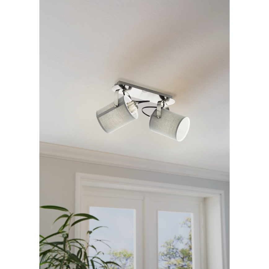 Eglo 98139 - Spotarmatur VILLABATE 2xE27/10W/230V
