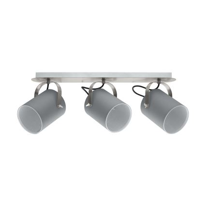 Eglo 98141 - Spotlampa VILLABATE 3xE27/10W/230V