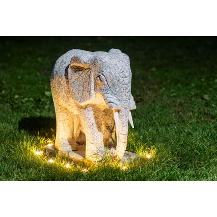 Eglo - LED ljusslinga för utomhusbruk 9xLED 10m IP65 varmvit