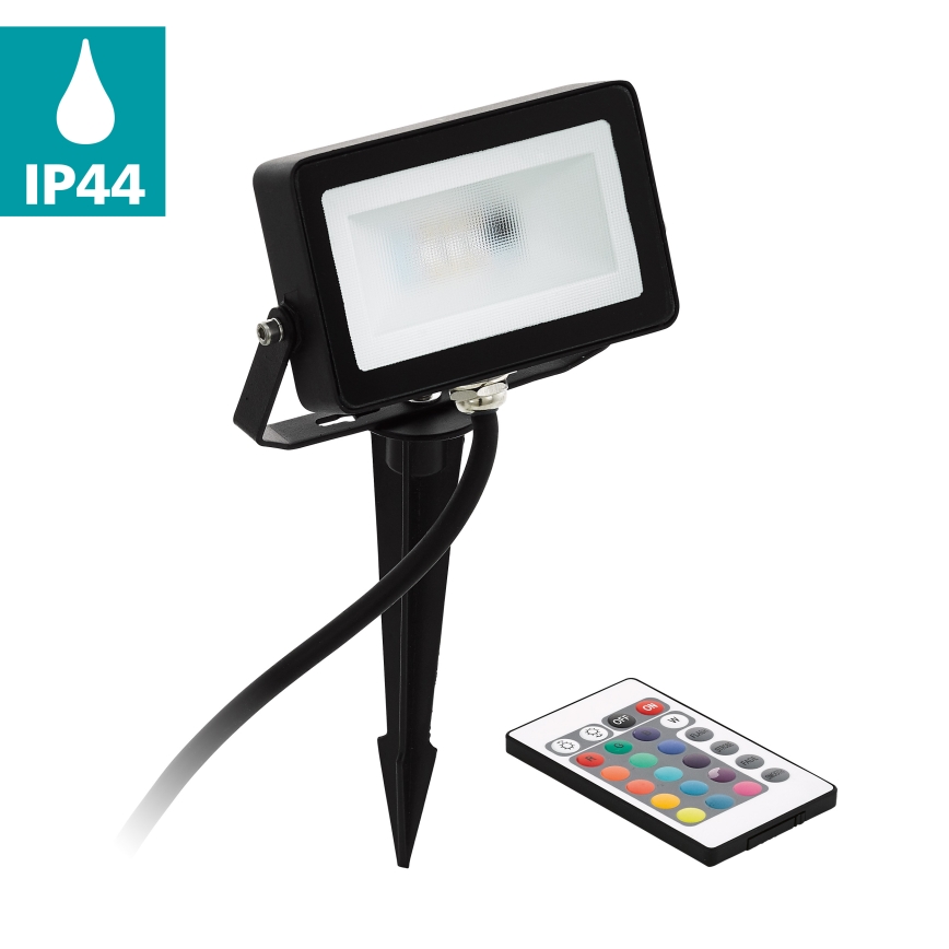 Eglo 98185 - LED RGB Spotlight FAEDO 4 LED/10W/230V + Fjärrkontroll 