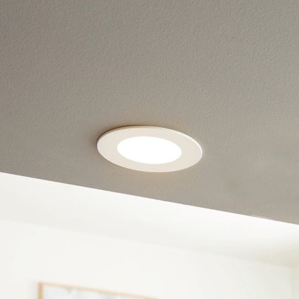 Eglo - Dimbart infällt LED-takarmatur LED/5W/230V + fjärrkontroll Ø 12 cm