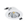 Eglo 98305 - LED Dimbar Infälld Takbelysning SALICETO LED/6W/230V