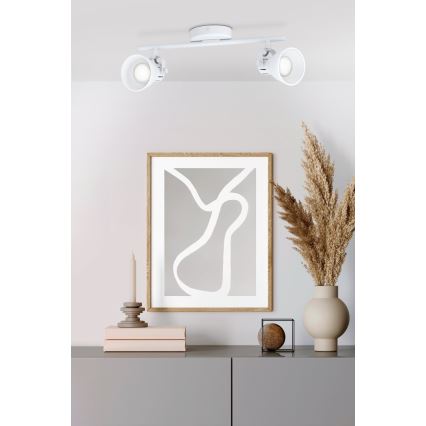 Eglo 98394 - LED Spotlight SERAS 2xGU10/3,3W/230V