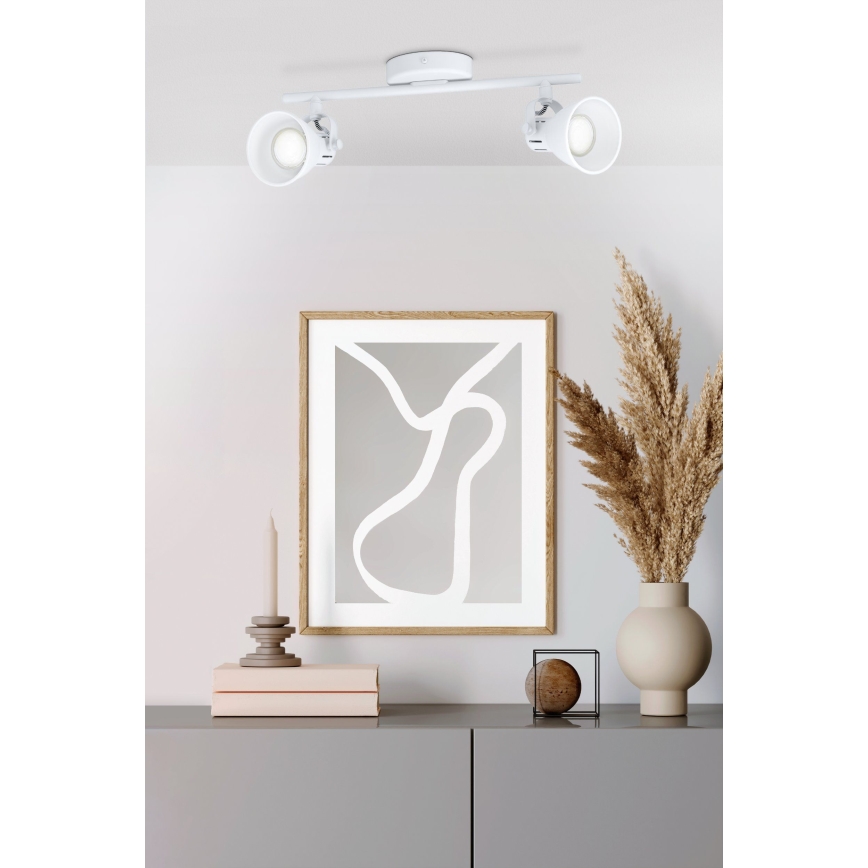 Eglo 98394 - LED Spotlight SERAS 2xGU10/3,3W/230V