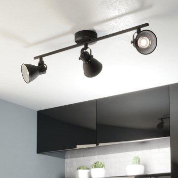 Eglo 98399 - LED Spotlight SERAS 3xGU10/3,3W/230V