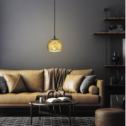 Eglo 98524 - Ljuskrona med snöre ALBARACCIN 1xE27/40W/230V