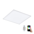 Eglo 98564 - LED RGB Dimbar Takbelysning TURCONA-C LED/30W/230V + Fjärrstyrd