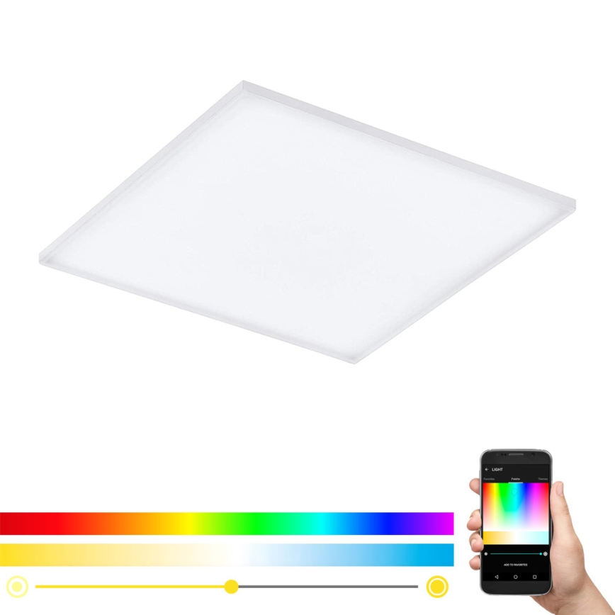 Eglo 98564 - LED RGB Dimbar Takbelysning TURCONA-C LED/30W/230V + Fjärrstyrd