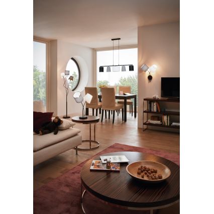 Eglo 98588 - Ljuskrona med snöre ALMEIDA 5xE14/25W/230V