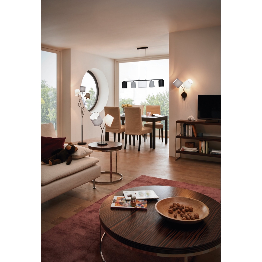 Eglo 98588 - Ljuskrona med snöre ALMEIDA 5xE14/25W/230V