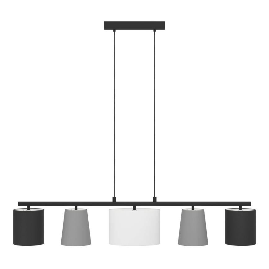 Eglo 98588 - Ljuskrona med snöre ALMEIDA 5xE14/25W/230V