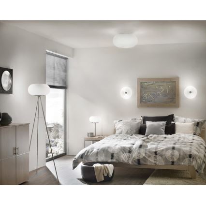 Eglo - LED RGB Dimbart bordslampa OPTICA-C LED/16W/230V Ø 27,5 cm