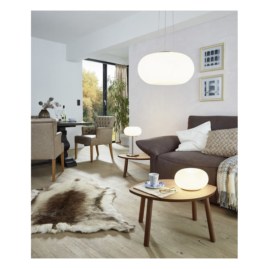 Eglo - LED RGB Dimbart bordslampa OPTICA-C LED/16W/230V Ø 27,5 cm