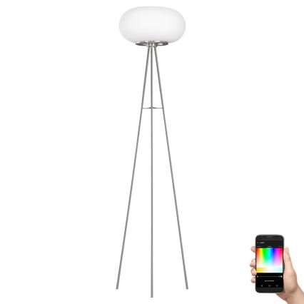 Eglo - LED RGB Dimbar golvlampa OPTICA-C LED/17W/230V diameter 56 cm