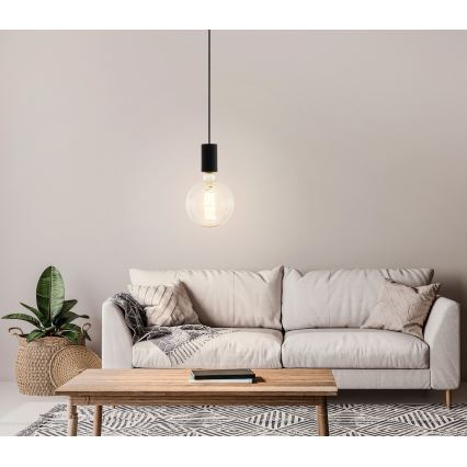 Eglo 98661 - Ljuskrona med snöre POZUETA 1xE27/40W/230V