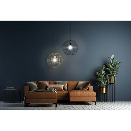 Eglo 98688 - Ljuskrona med snöre OKINZURI 1xE27/60W/230V