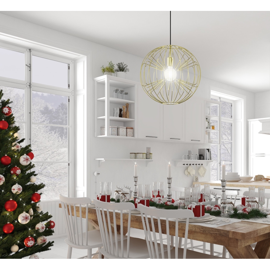 Eglo 98689 - Ljuskrona med snöre OKINZURI 1xE27/60W/230V