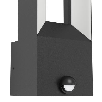 Eglo - LED Utomhusbelysning med en sensor 2xLED/5W/230V IP44