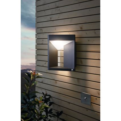 Eglo 98748 - LED utomhusvägglampa NEMBRO LED/10W/230V IP54