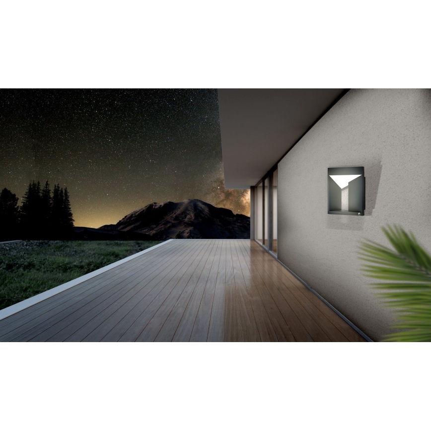 Eglo 98748 - LED utomhusvägglampa NEMBRO LED/10W/230V IP54
