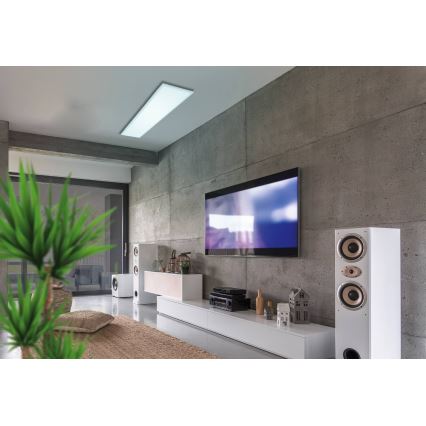 Eglo - RGBW Dimbar taklampa LED/32,5W/230V 2700-6500K 120x30 cm + fjärrkontroll