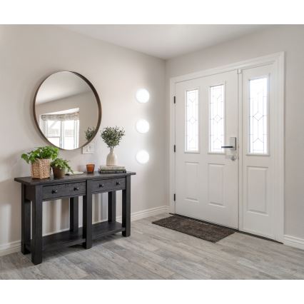 Eglo - LED dimbar infälld badrumsarmatur LED/16,5W/230V IP44 ZigBee Ø 21,6 cm