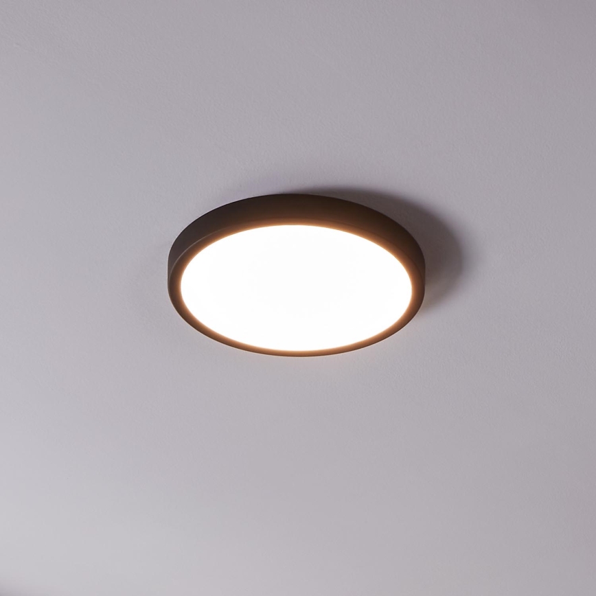 Eglo - Dimbar LED-badrumsarmatur 19,5 W, 230 V, IP44, ZigBee, Ø 28,5 cm