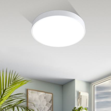 Eglo - LED dimbar taklampa LED/18W/230V + fjärrkontroll