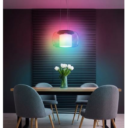Eglo - LED RGB Dimbar taklampa BRIAGLIA-C LED/24,8W/230V