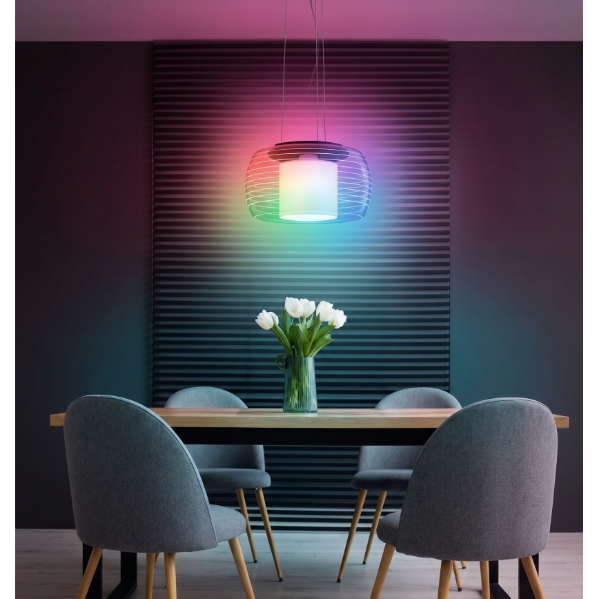 Eglo - LED RGB Dimbar taklampa BRIAGLIA-C LED/24,8W/230V
