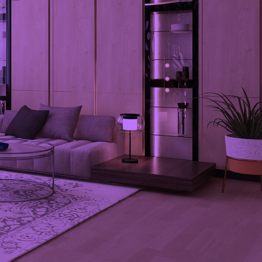 Eglo 99024 - Dimmbar LED RGB bordslampa BRIAGLIA-C LED/15W/230V