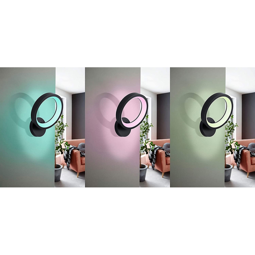 Eglo 99028 - LED RGB Dimbar väggarmatur MARGHERA-C LED/16W/230V