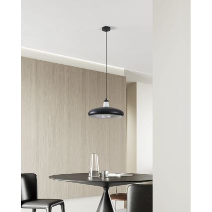 Eglo 99032 - LED RGB Dimbar Ljuskrona med snöre TABANERA-C 1xE27/9W/230V