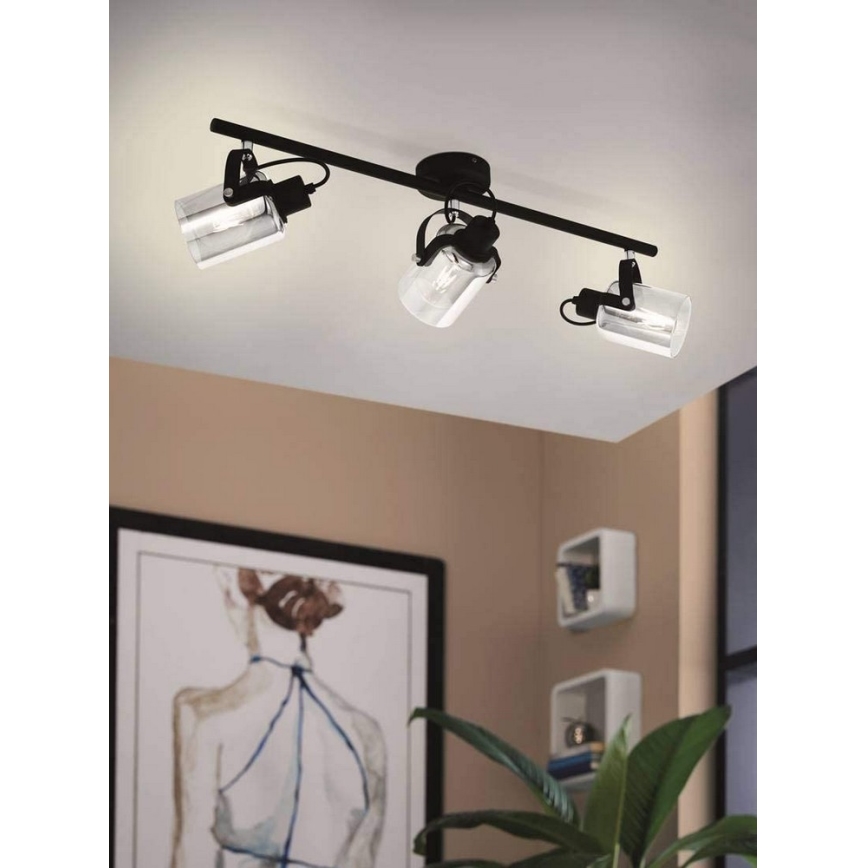 Eglo 99054 - Spotlight BERREGAS 3xE27/40W/230V