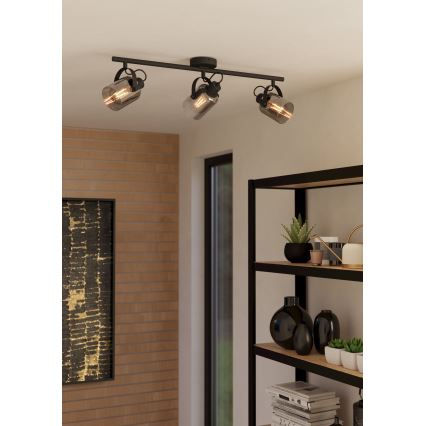 Eglo 99054 - Spotlight BERREGAS 3xE27/40W/230V