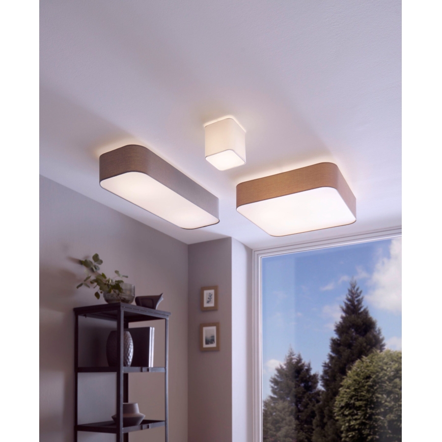 Eglo 99091 - Takbelysning PASTERI fyrkantig 5xE27/25W/230V