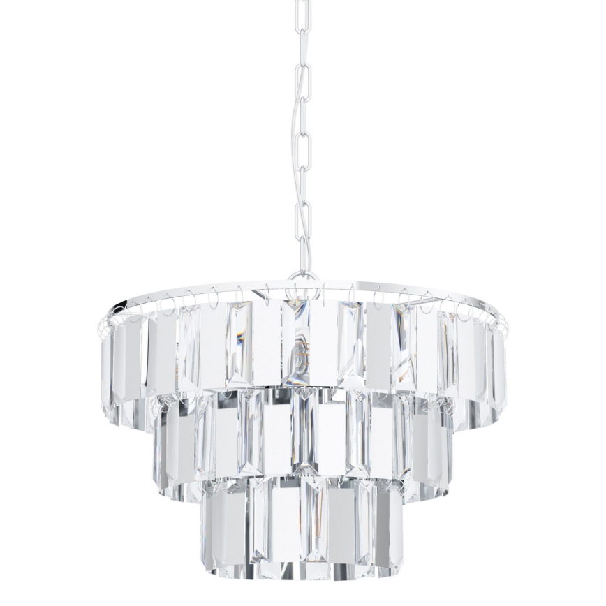 Eglo 99095 - Ljuskrona med kedja ERSEKA 5xE14/40W/230V