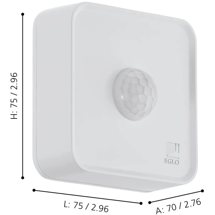 Eglo - Utomhussensor för rörelse och skymning IP44